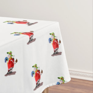 Mantel Tabletas divertidas con vaca moderna