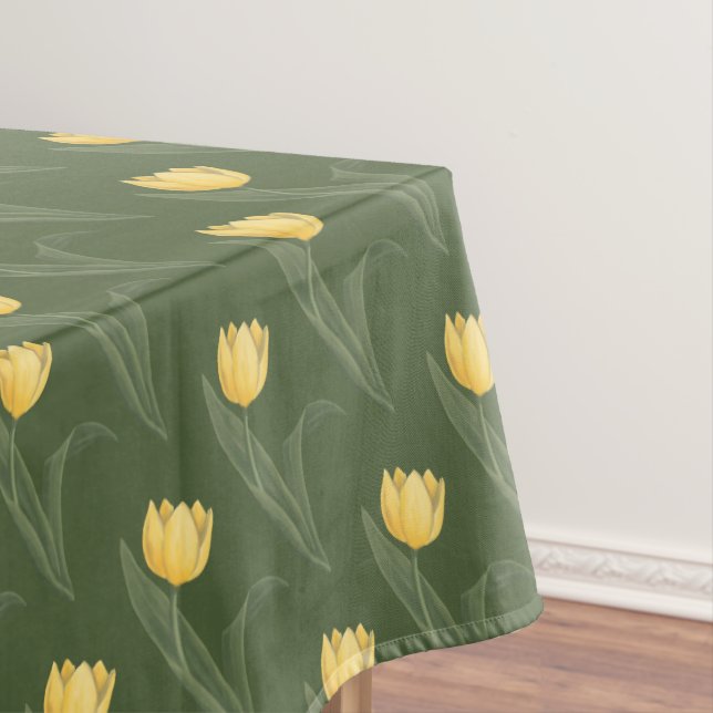 Mantel Tabletas Tulip Tablecloth Festive Easter Flowers (In Situ)