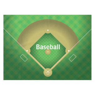 Mantel Tablilla de diseño de diamantes de béisbol