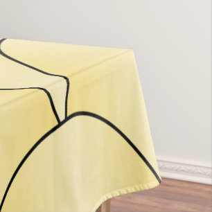 Mantel Tablilla de diseño de escalas amarillas Art Deco