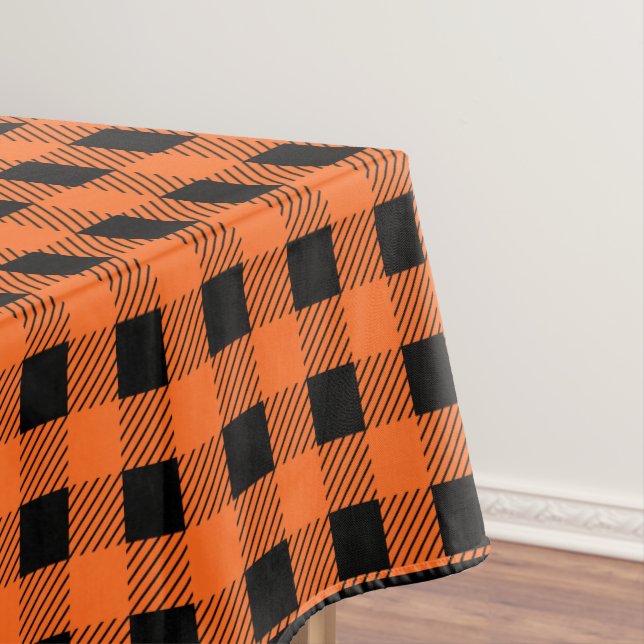 Mantel Tablilla de Halloween Plaid (In Situ)
