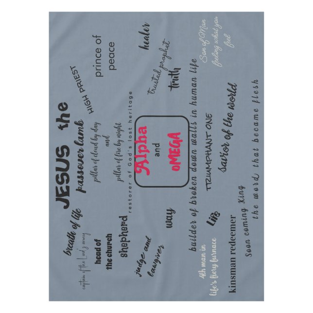 Mantel Tablilla de la Serie Messiah (Anverso)