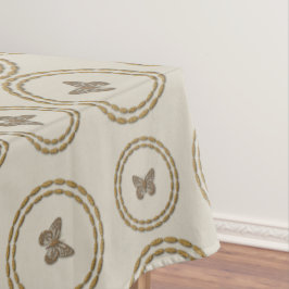Mantel Tablilla de mariposa de oro de bonito