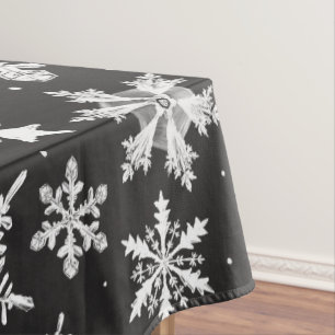Mantel Tablilla de patrón de copo de nieve de color de ag