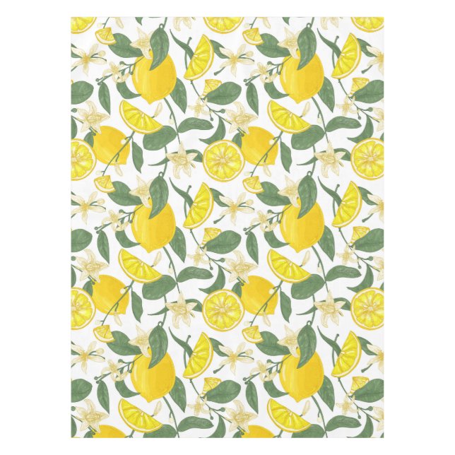Mantel Tablilla de patrones de cítricos (Anverso)