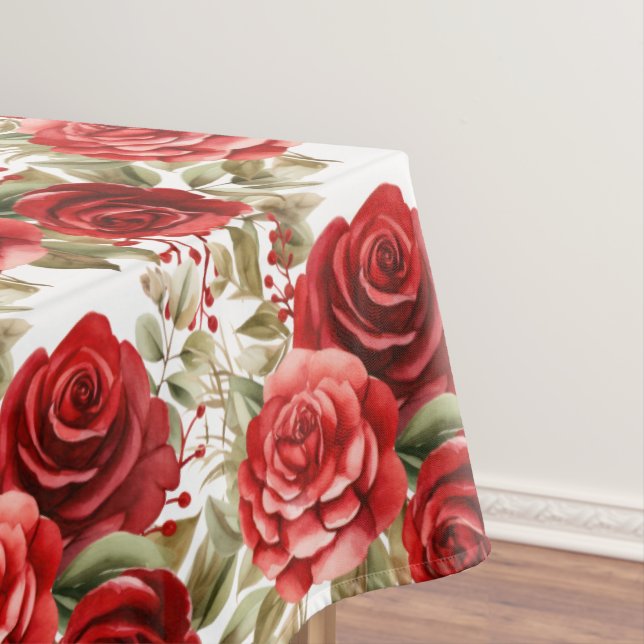 Mantel Tablilla de rosas rojas de moda (In Situ)