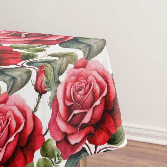 Mantel Tablilla de rosas rojas de moda (In Situ)