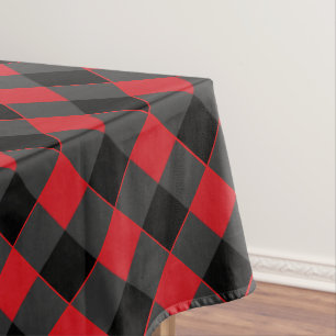 Mantel Tablilla de seda roja
