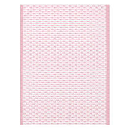 Mantel Tablilla de tela de arcos rosados