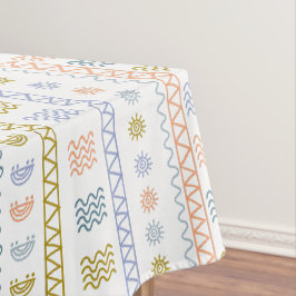 Mantel Tablilla del patrón de arte folclórico escandinavo