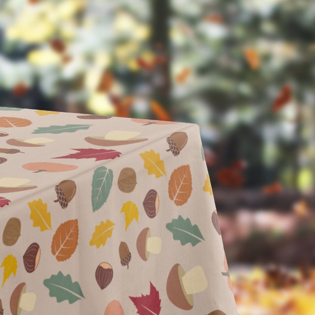 Mantel Tablilla del patrón de otoño (Autumn Pattern Tablecloth)