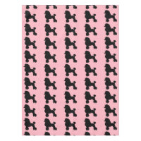 Tablilla inspirada en la falda del caniche rosa