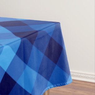 Mantel Tablilla mediana de seda azul dulce retro oceánico