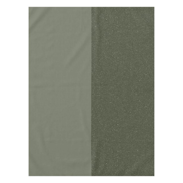 Mantel Tablilla Personalizado verde de Split Moss (Anverso)