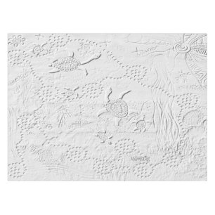 Mantel Tablillas de arte aborigen Grabado en relieve Ocea