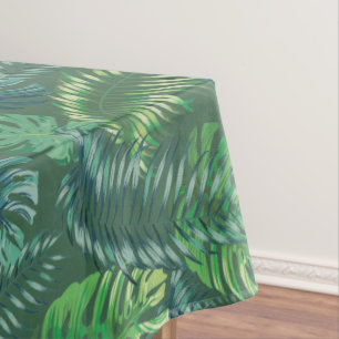 Mantel Tablillas de diseño de hojas tropicales