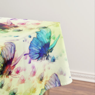Mantel Tablillas de mariposas acuarelas