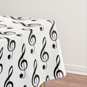 Mantel Tablillas musicales del Clef Treble