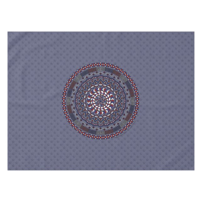 Mantel Tablón del Día de la Independencia (Frente (Horizontal))