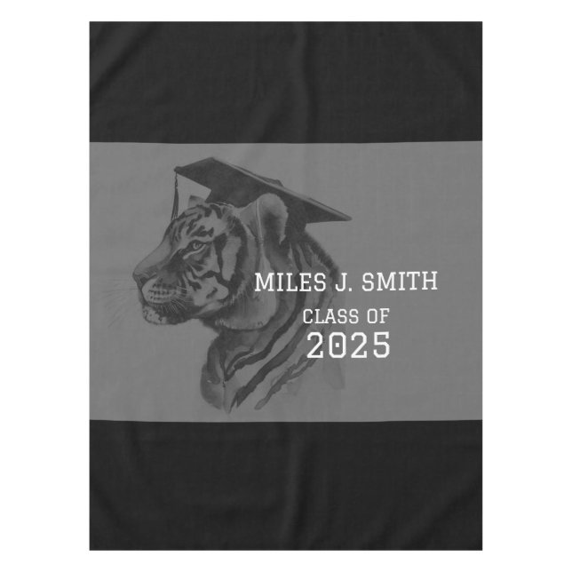 Mantel Tabloth de la fiesta de graduación (Anverso)