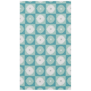 Mantel Tabloto de Flores Geométricas Modernas del Siglo M