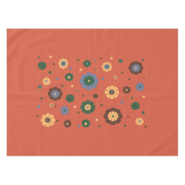 Mantel Tabloto de flores retro