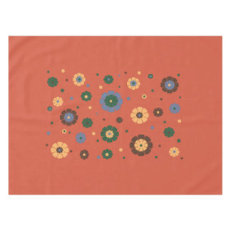 Mantel Tabloto de flores retro