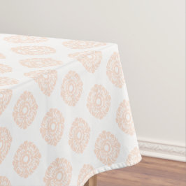 Mantel Tabulador de patrón de color Rubor Peach