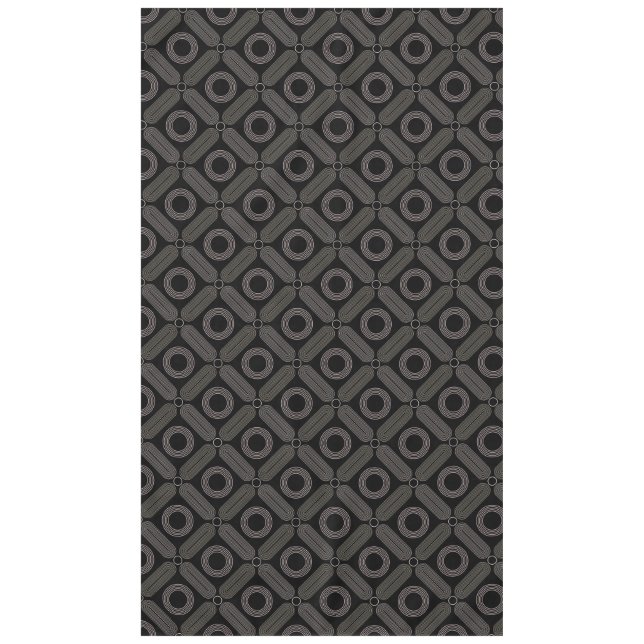 Mantel Tan formas como el negro (Anverso)