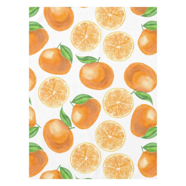 Mantel Tangerinas acuáticas (Anverso)