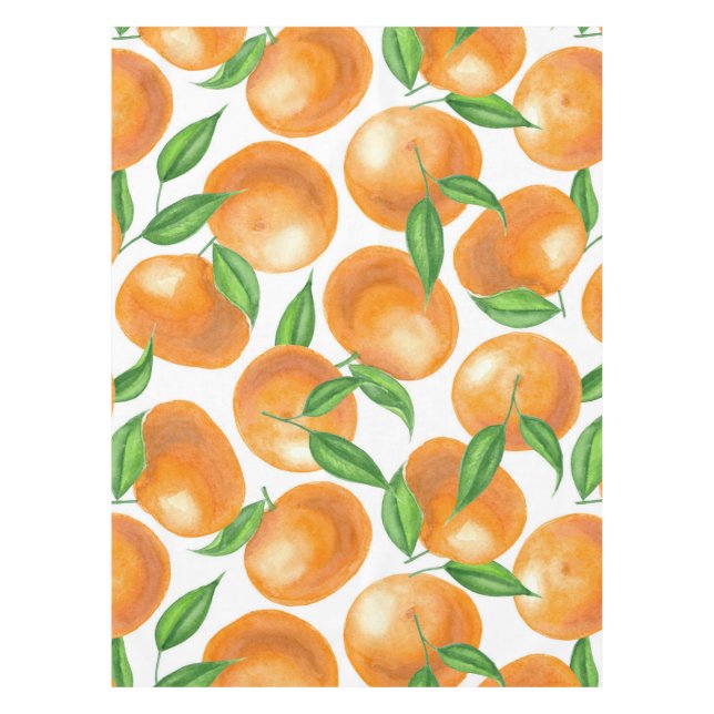 Mantel Tangerinas acuáticas (Anverso)