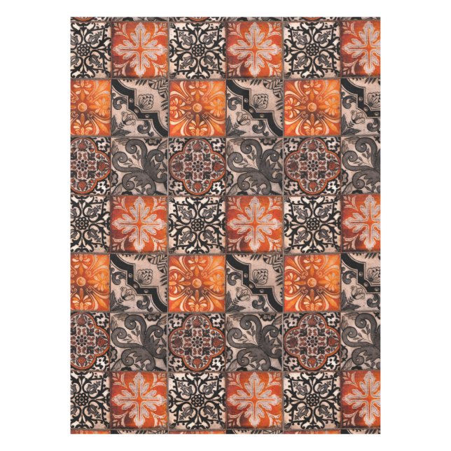 Mantel Tangerine Tile (Anverso)