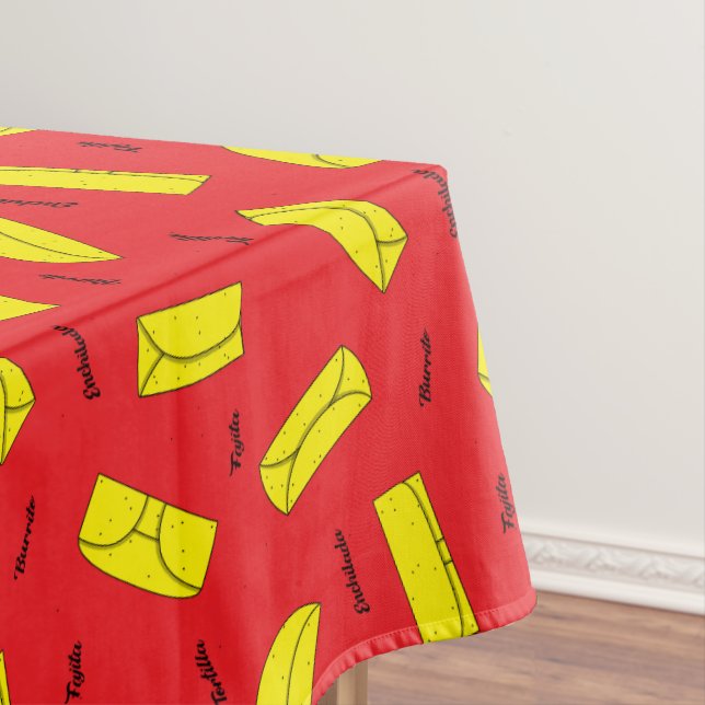 Mantel Taqueria Burritos, Enchiladas, Tortillas, Fajitas  (In Situ)