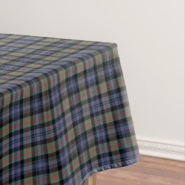 Mantel Tartan Antiguo Verde Claro y Azul del Clan Murray