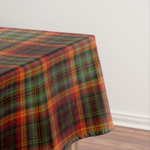 Mantel Tartan, Cuadro Escocés de Navidad