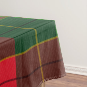 Mantel Tartan de vacaciones de invierno patrón escocés ro