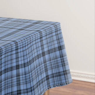 Mantel Tartán del azul del Cornflower