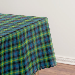 Mantel Tartán escocés azul de Watson del clan y verde