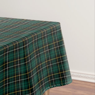 Mantel Tartán escocés verde oscuro de MacAlpine del cla