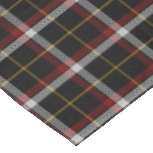 Mantel Tartán negro del clan