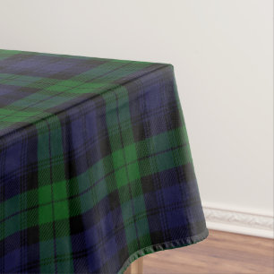 Mantel Tartan Plaid Clásico Black Watch Escocés