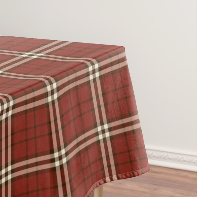 Mantel Tartán Rojo Tablecloth (In Situ)