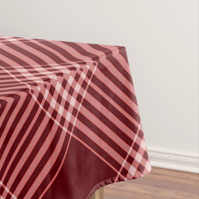 Mantel Tartán Rojo Y Blanco (In Situ)