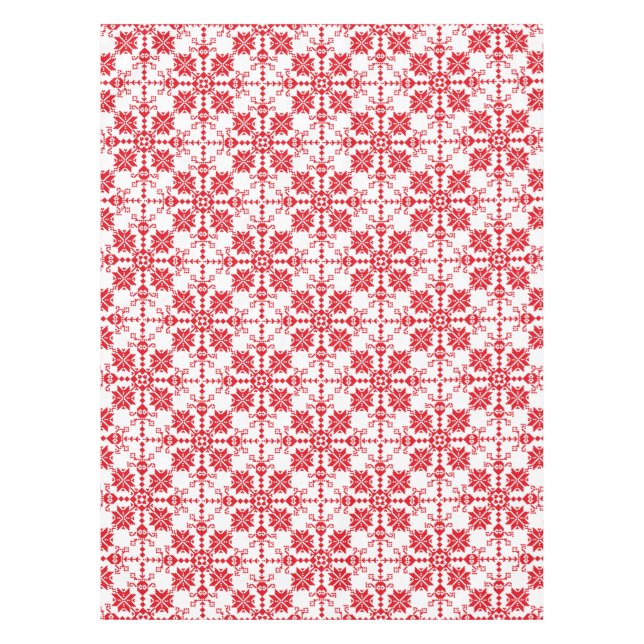 Mantel Tartlau Rot (Anverso)