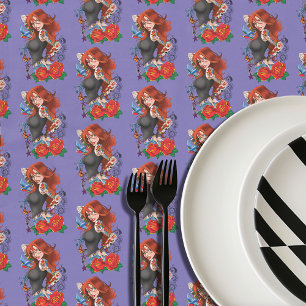 Mantel Tattoos de la mujer de Redhead