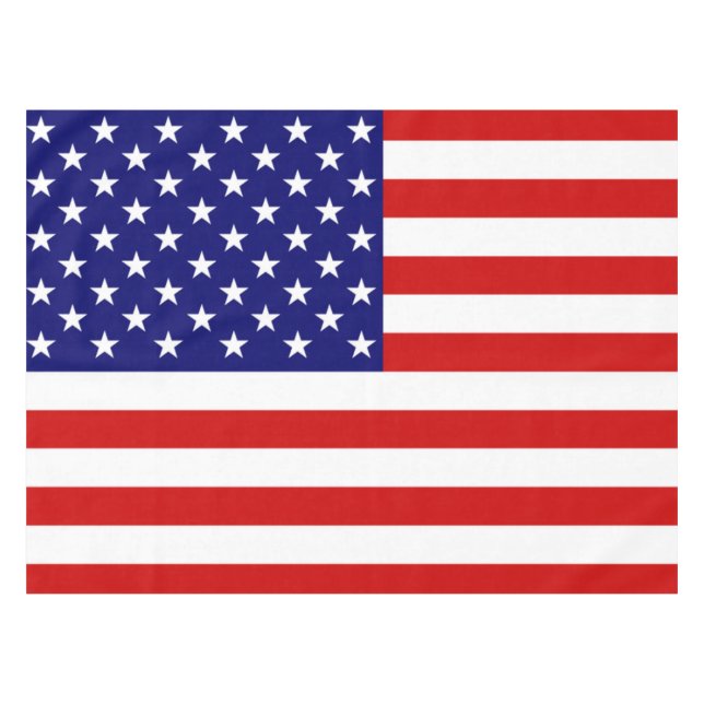 Mantel tcnt de bandera de EE.UU. (Frente (Horizontal))