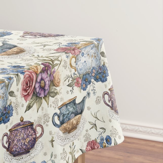 Mantel Tea Set Floral de Victoria (In Situ)