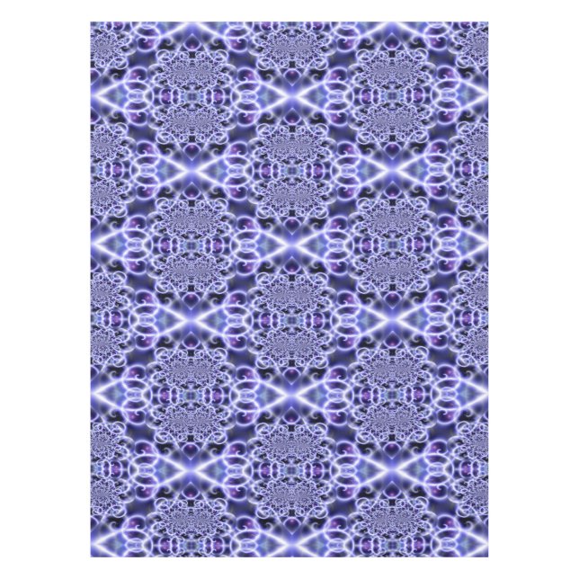 Mantel Tejido de mesa estilo gitano con tarot síquico (Anverso)