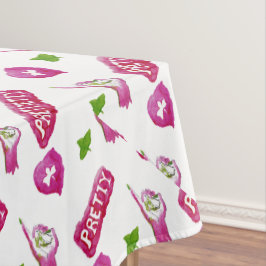 Mantel Tejido de tabla de la vida de sorority