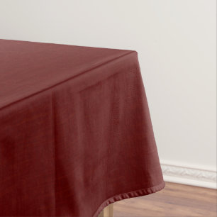 Mantel Tejido rojo oscuro, rojo-marrón.